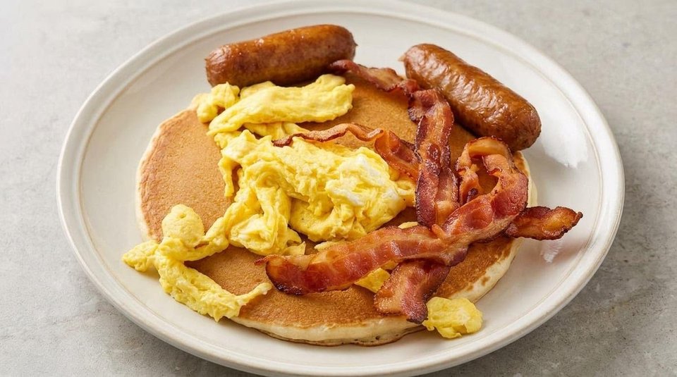 Comfort food served in a simple diner setting