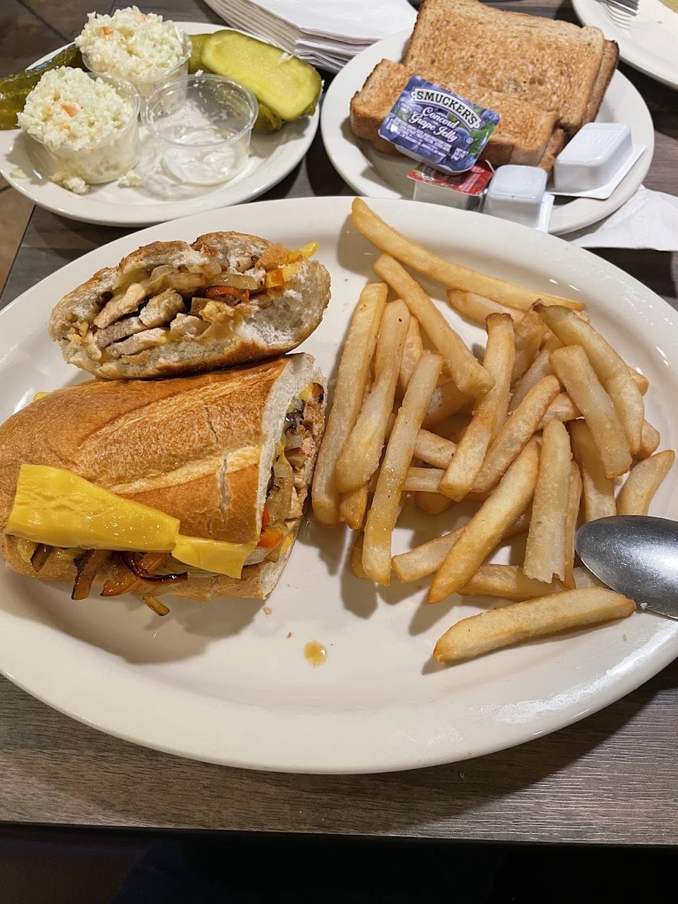 Philly Chicken Cheese Sandwich